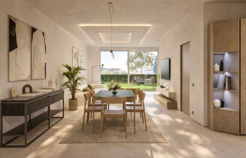 Newly built semi-detached house with private garden in Coldrer (10)