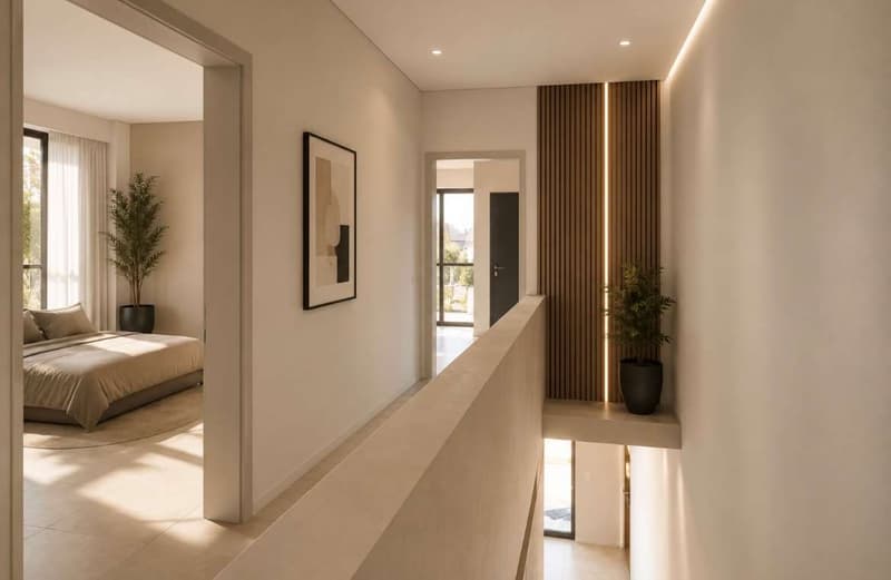 Newly built semi-detached house with private garden in Coldrer (11)