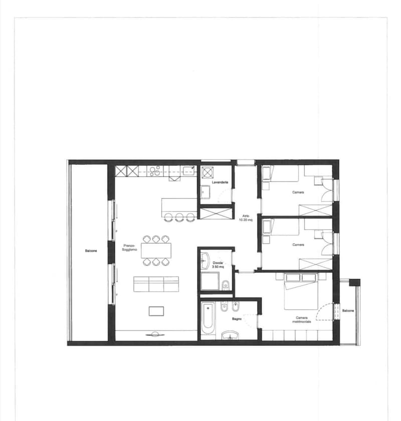 Modern apartment with large terrace overlooking the garden (3)