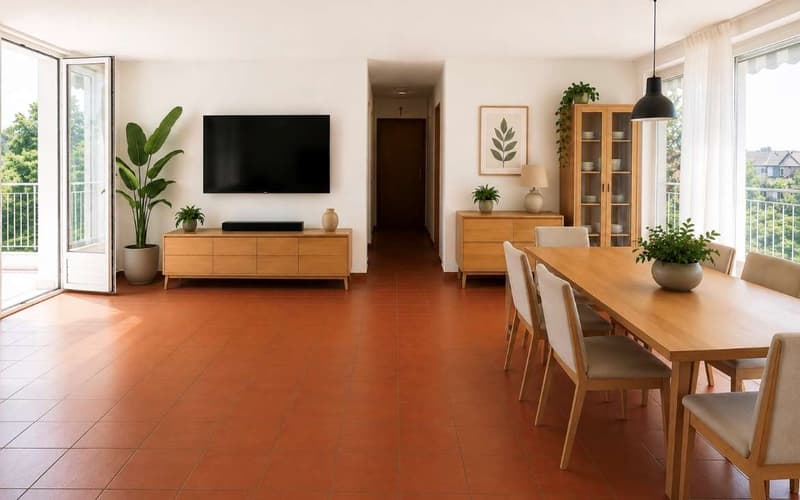 Appartement mit schöner Terrasse, nahe bei den Dienstleistungen (6)