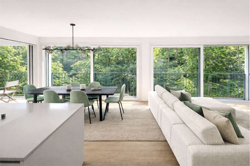 HELLES DESIGN-APARTMENT MIT NATURUMGEBUNG (2)
