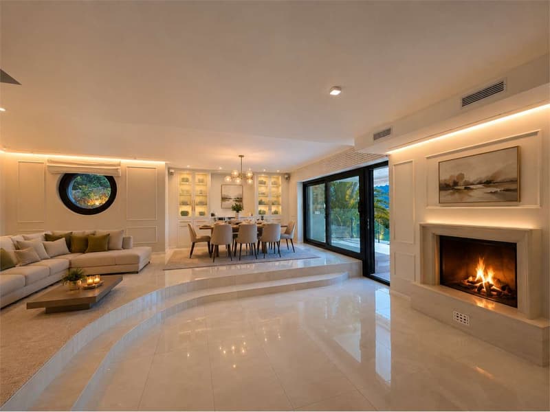 Elegante villa con piscina di fronte alla scuola americana. (3)