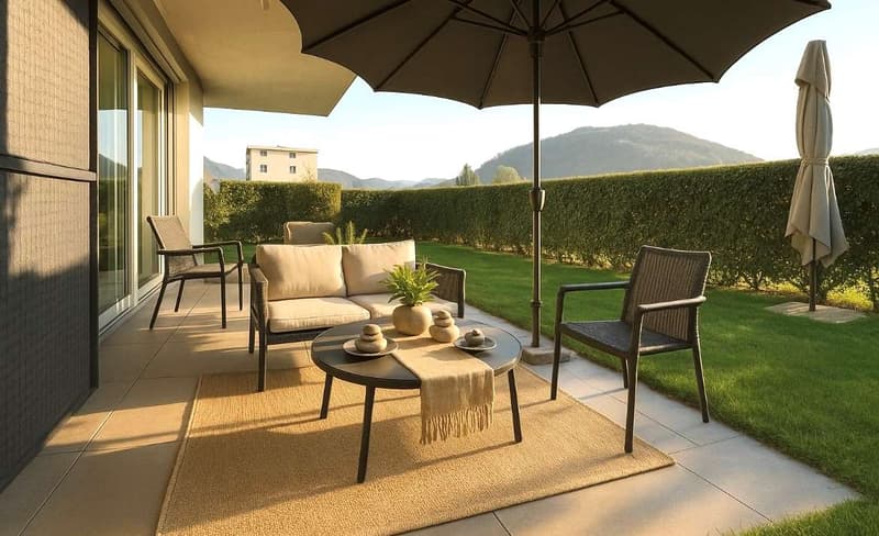 Elegant apartment with large terrace and private garden (2)