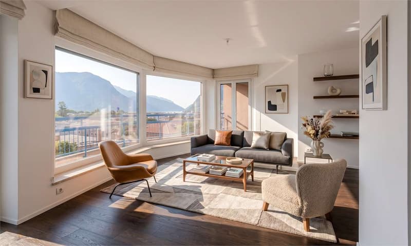 RÉSIDENCE SECONDaire À LUGANO | 4,5 PIÈCES RÉNOVÉ (2)