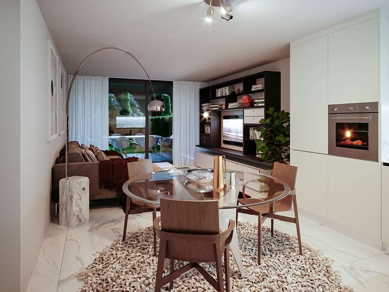 Nouvelle Résidence à Cadempino avec Jardin Privé (3)