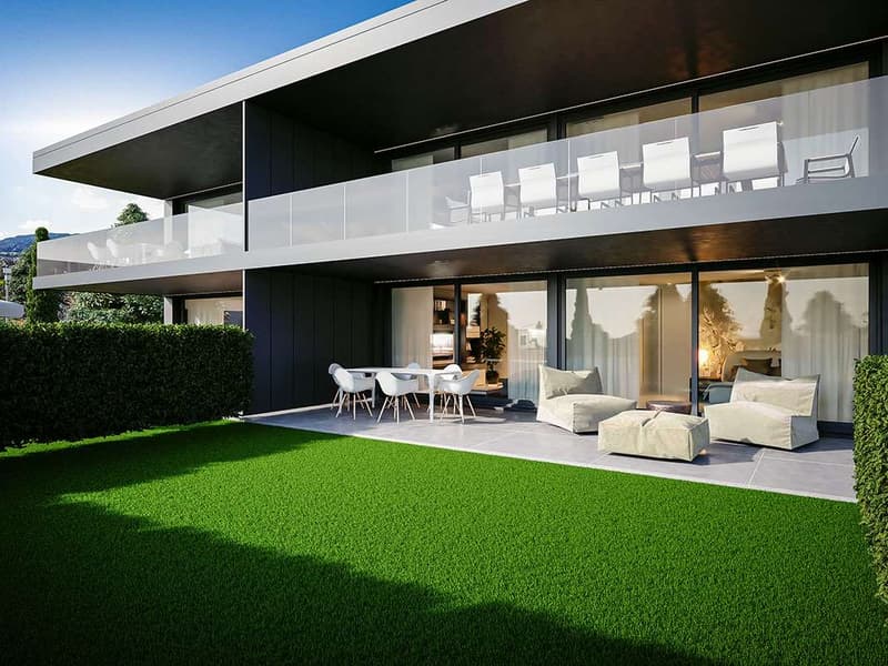 Nouvelle Résidence à Cadempino avec Jardin Privé (6)