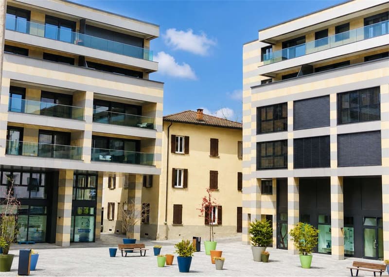 Massagno - Elegante appartamento di 2,5 locali in posizione strategica (1)