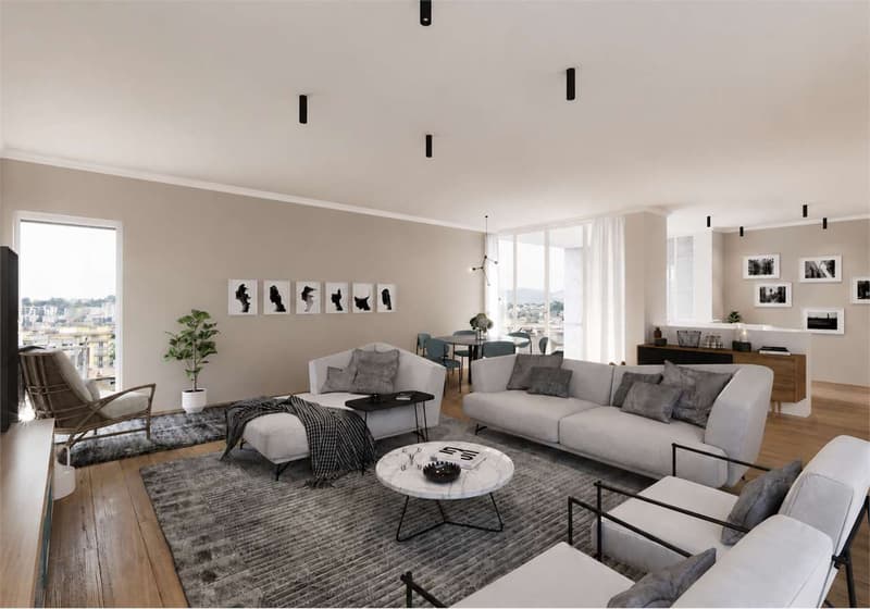 Exklusives Duplex im Herzen von Cassarate (1)