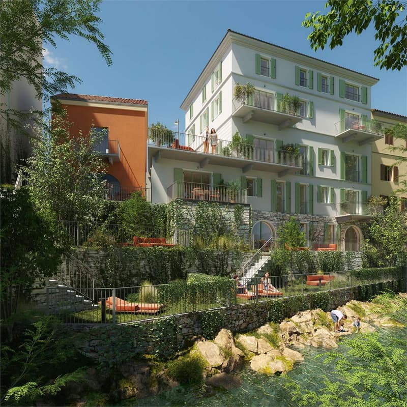 Construction neuve à Tesserete avec appartement spacieux de 2,5 pièces et jardin (8)