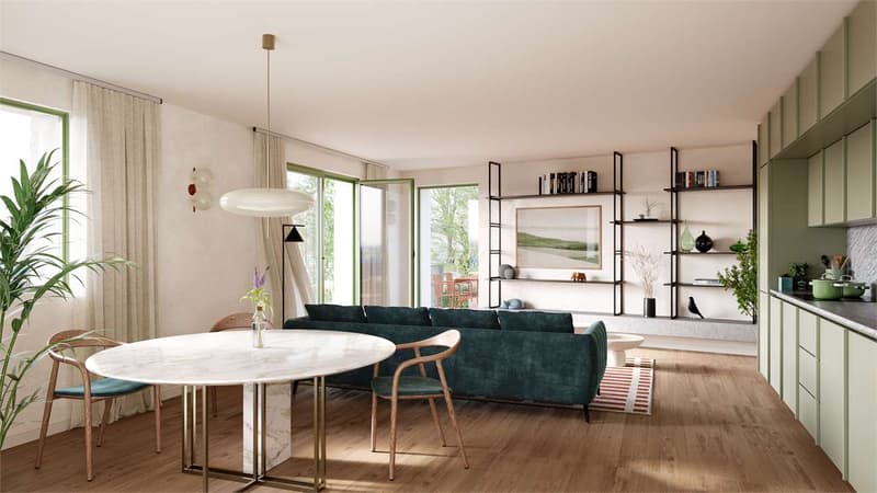 Nouvelle construction à Tesserete avec 4,5 pièces et terrasse (2)