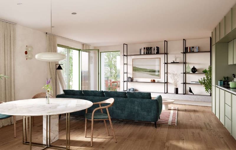 Penthouse neuf de 4,5 pièces avec grand terrasse (3)