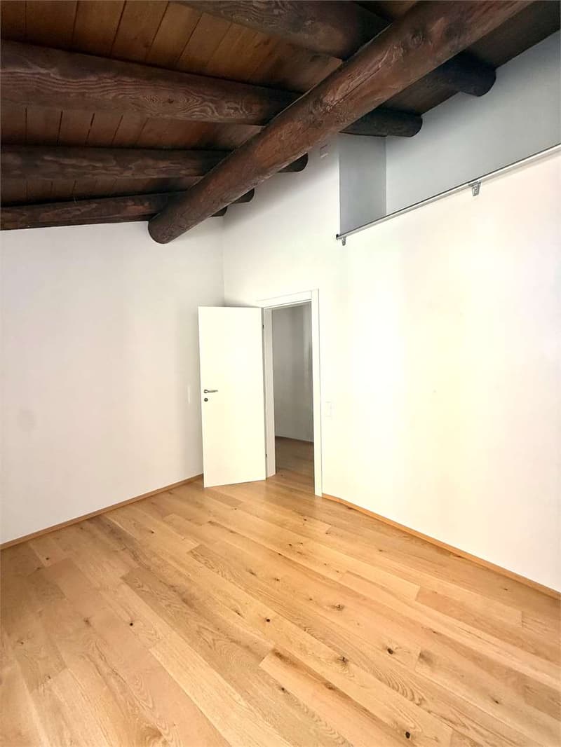 Appartamento attico di 5,5 locali con terrazzo e giardino privato ad O (12)