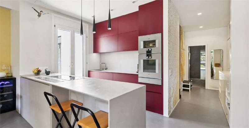 elegante appartamento 3,5 locali con ampio giardino (5)