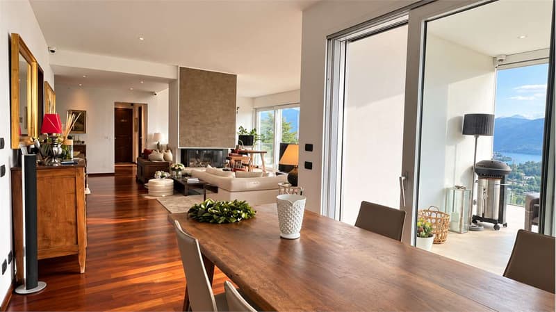 Attico panoramico a Muzzano - Eleganza, privacy e vista (13)