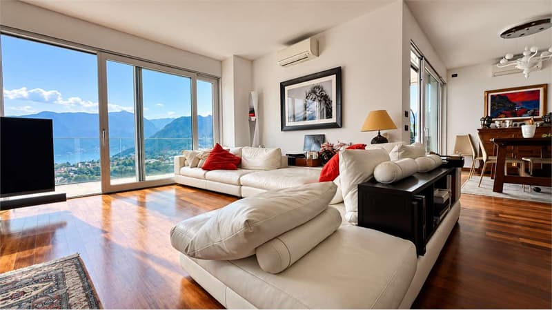 Attico panoramico a Muzzano - Eleganza, privacy e vista (3)