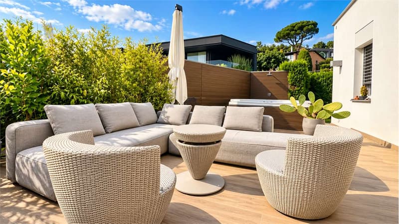 Attico panoramico a Muzzano - Eleganza, privacy e vista (5)