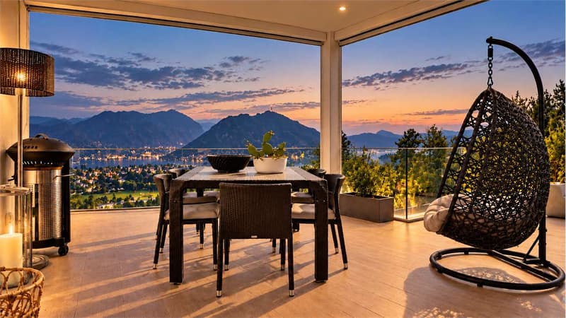 Attico panoramico a Muzzano - Eleganza, privacy e vista (1)