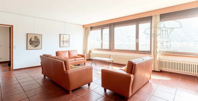 Villa Fronte Lago con Darsena Privata a Morcote (9)