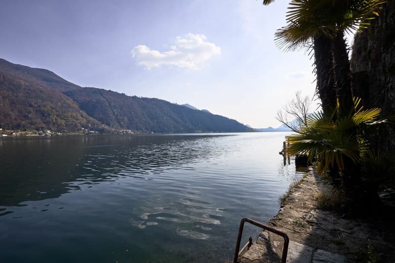Villa Fronte Lago con Darsena Privata a Morcote (18)
