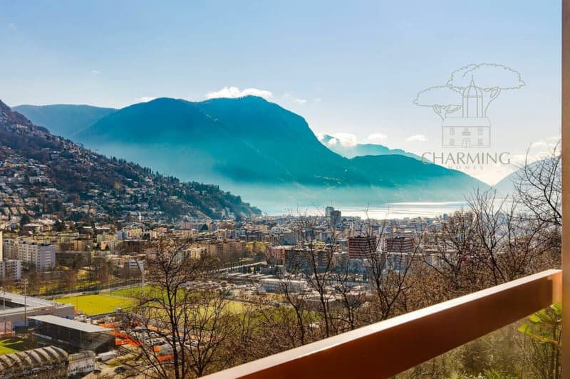 Attico Panoramico a Porza (1)