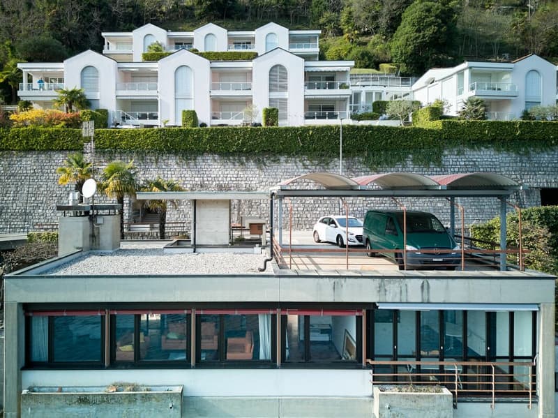 Villa Fronte Lago con Darsena Privata a Morcote (15)