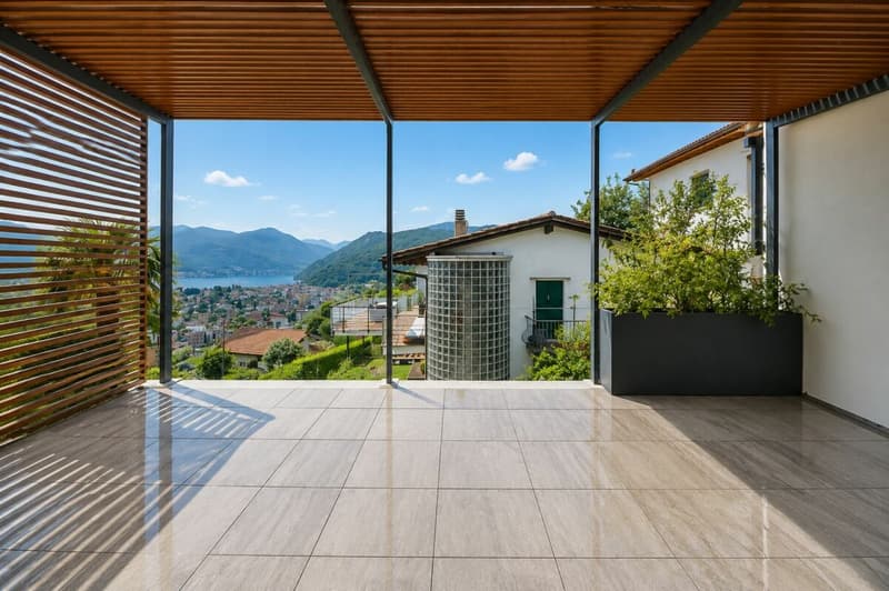 Pura - Elegante attico di 4.5 locali con ampia terrazza coperta e vista lago (2)