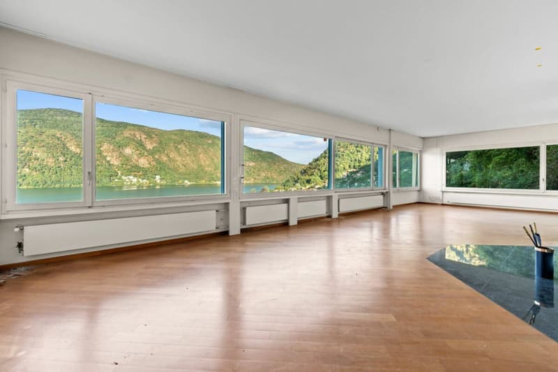Villa Belvedere Morcote mit bewilligtem Erweiterungsprojekt (6)