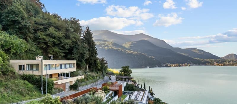 Villa Belvedere Morcote mit bewilligtem Erweiterungsprojekt (2)