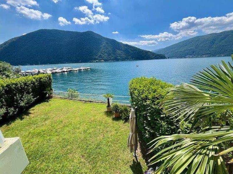 Villa au bord du lac avec accostage de bateau, maison de vacances (3)