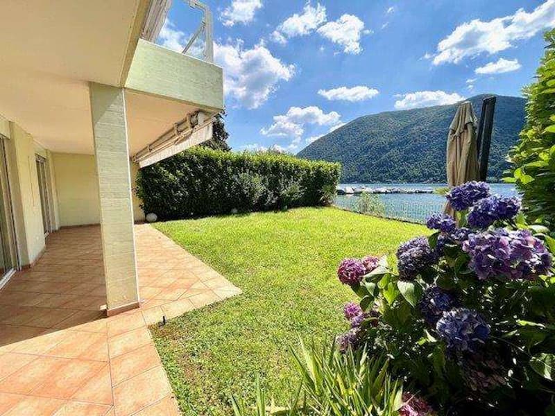 Villa au bord du lac avec accostage de bateau, maison de vacances (4)