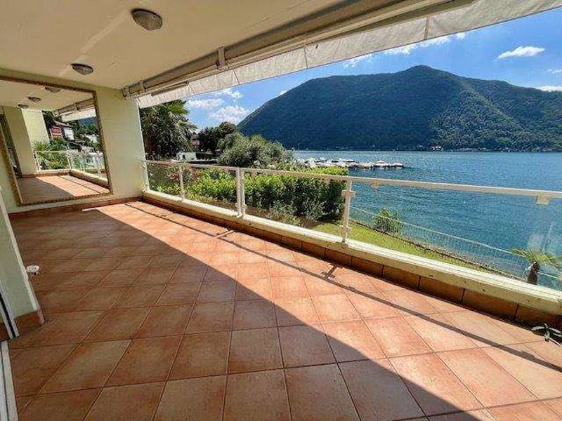Villa au bord du lac avec accostage de bateau, maison de vacances (5)