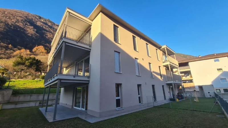 BELLINZONA - LUMINO: NEUES 3.5-ZIMMER-WOHNUNG MIT GROßER TERRASSE (4)