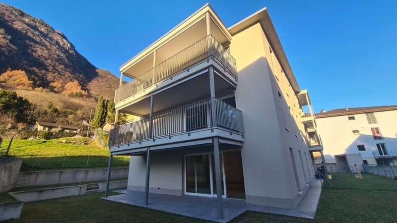 BELLINZONA - LUMINO: NEUES 3.5-ZIMMER-WOHNUNG MIT GROßER TERRASSE (3)