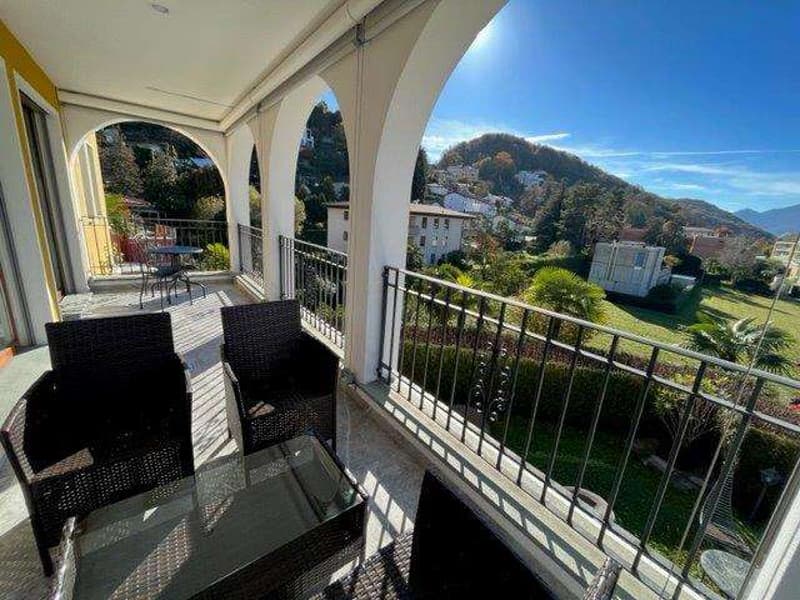 COLLINA D'ORO: ELEGANTE 3,5 LOC. IN VILLA CON PISCINA (8)
