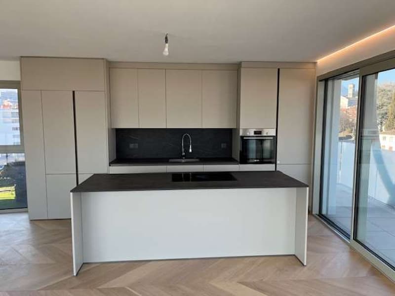 Massagno: attic apartment with roof terrace and open view (3)