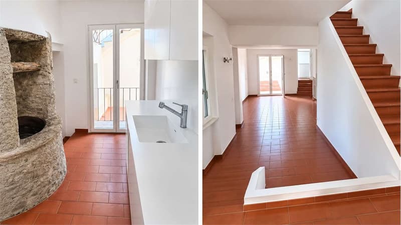 NEGGIO: SUGGESTIVO DUPLEX 4.0 loc. CON CORTILE (2)