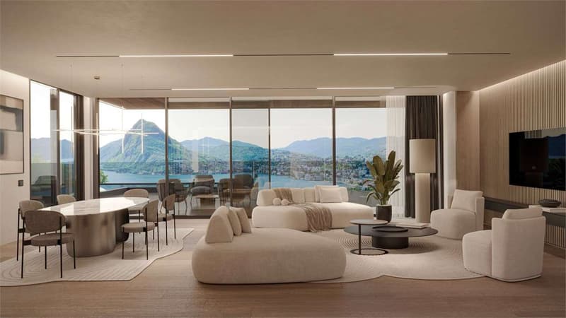 APPARTEMENT DE LUXE 4,5 PIÈCES VUE SUR LE LAC (6)