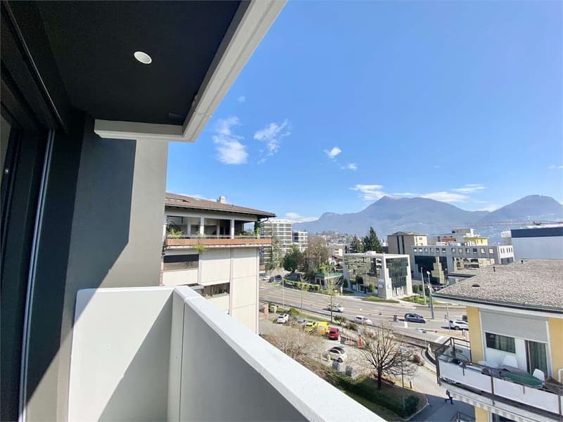 Breganzona: last furnished studio apartment on the ground floor (4)