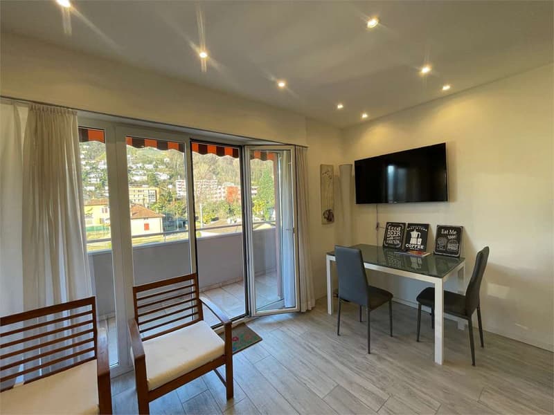 Agno: refurbished and furnished studio apartment (4)