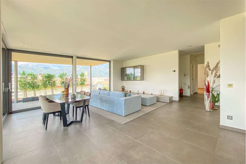 Comano: appartement moderne 3.5 pièces avec grande terrasse (2)