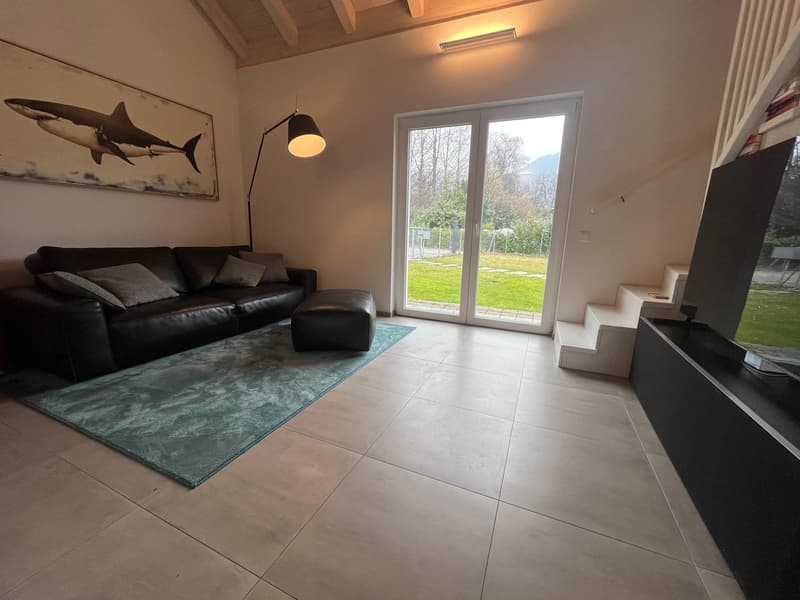 Moderne 3.5-Zimmer-Wohnung mit Panoramablick in Ponte Capriasca (2)