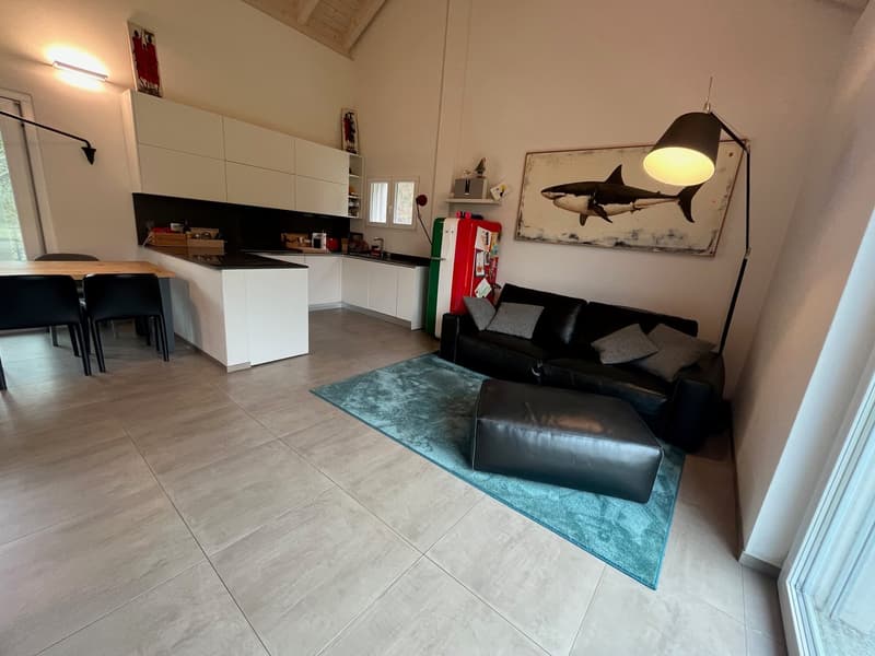 Moderne 3.5-Zimmer-Wohnung mit Panoramablick in Ponte Capriasca (6)