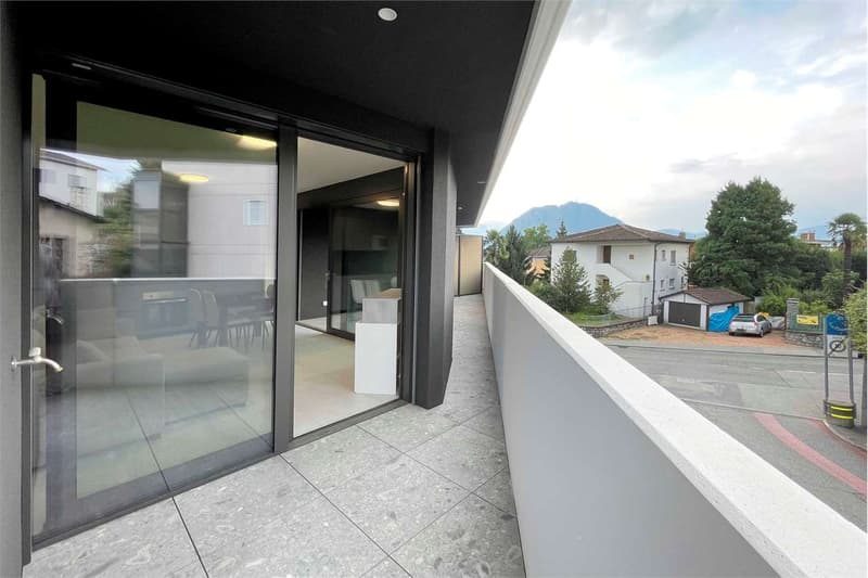 Lugano Breganzona: 2.5 locali arredato con ampia terrazza (8)
