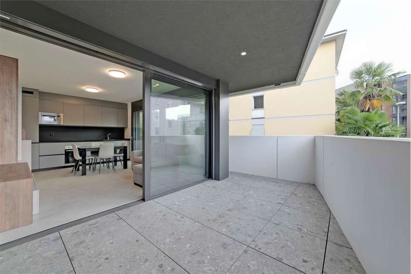 Lugano Breganzona: 2.5 locali arredato con ampia terrazza (3)