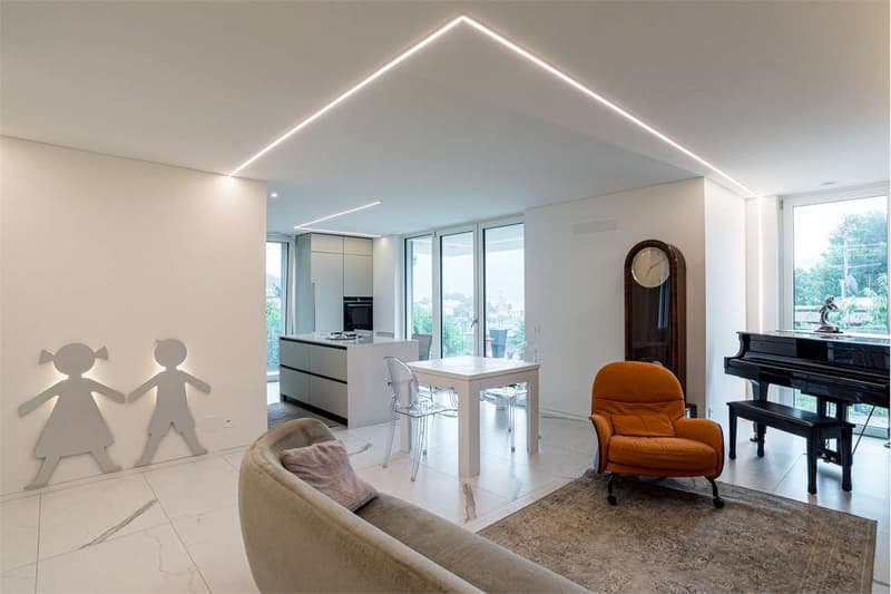 ELEGANT 3.5 ROOMS IN THE HEART OF LUGANO-BREGANZONA (4)