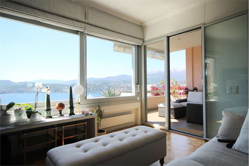 Lugano-Castagnola: appartement avec vue sur le lac - Résidence secondaire (9)