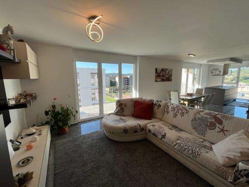 MENDRISIO: 4.5 Room Penthouse Apartment with Panoramic View and High-End Finishes (3)