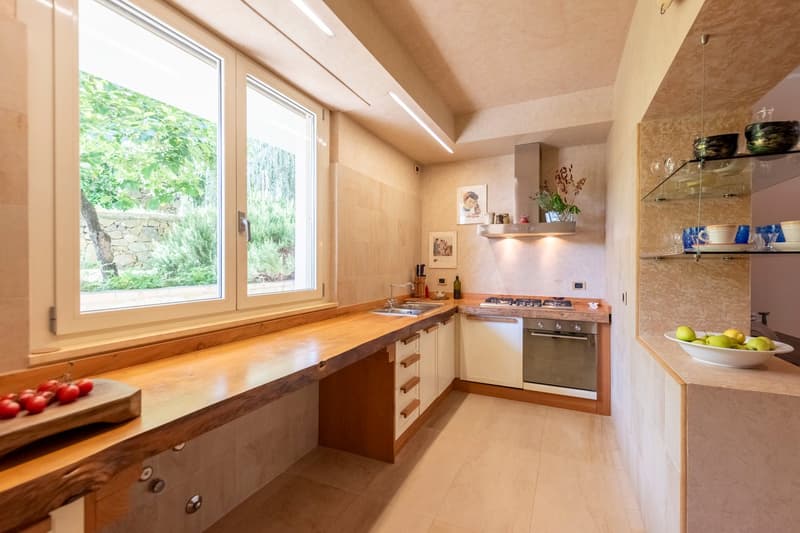 Varazze (ITALIA): elegant villa with a swimming pool, garden, olive grove and garage (8)
