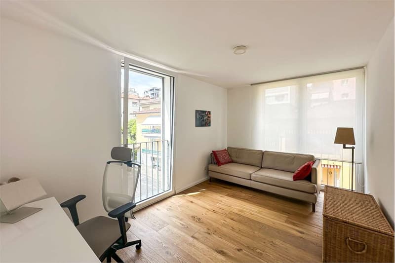 Massagno: 3.5 pièces construction récente anche RÉSIDENCE SECONDAIRE (6)