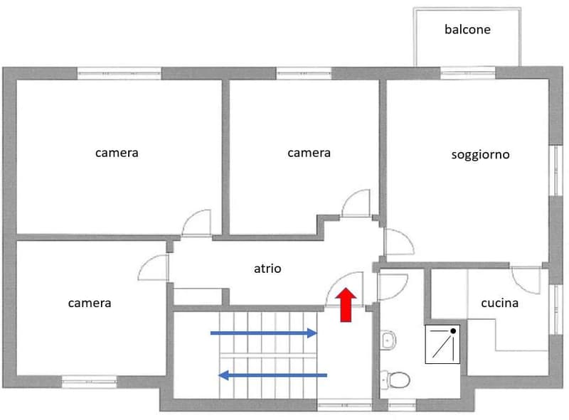 MENDRISIO RANCATE: 4.5 rooms in quiet and sunny area (13)